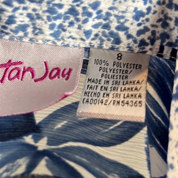 Tropical vibe vintage top - Picture 6 of 6